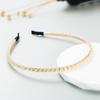 Women's Hairband Alloy Light Luxury Water Bit Hoop Shampoo Headwear