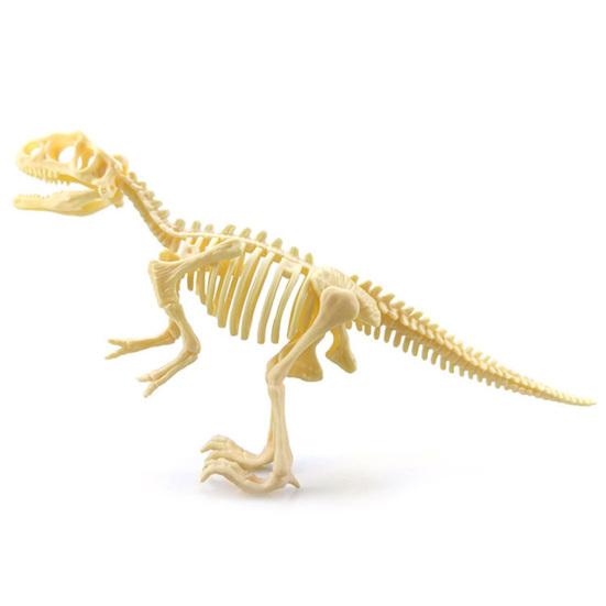 7Pcs/Set  Dinosaur Model Creative Collectible Detailed Archeological Dinosaur Skeleton Toy for Child