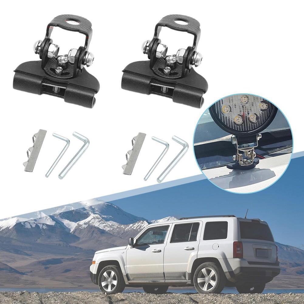 For car LED Light Bar Brackets 2pcs for SUV Hood Spotlight Installation