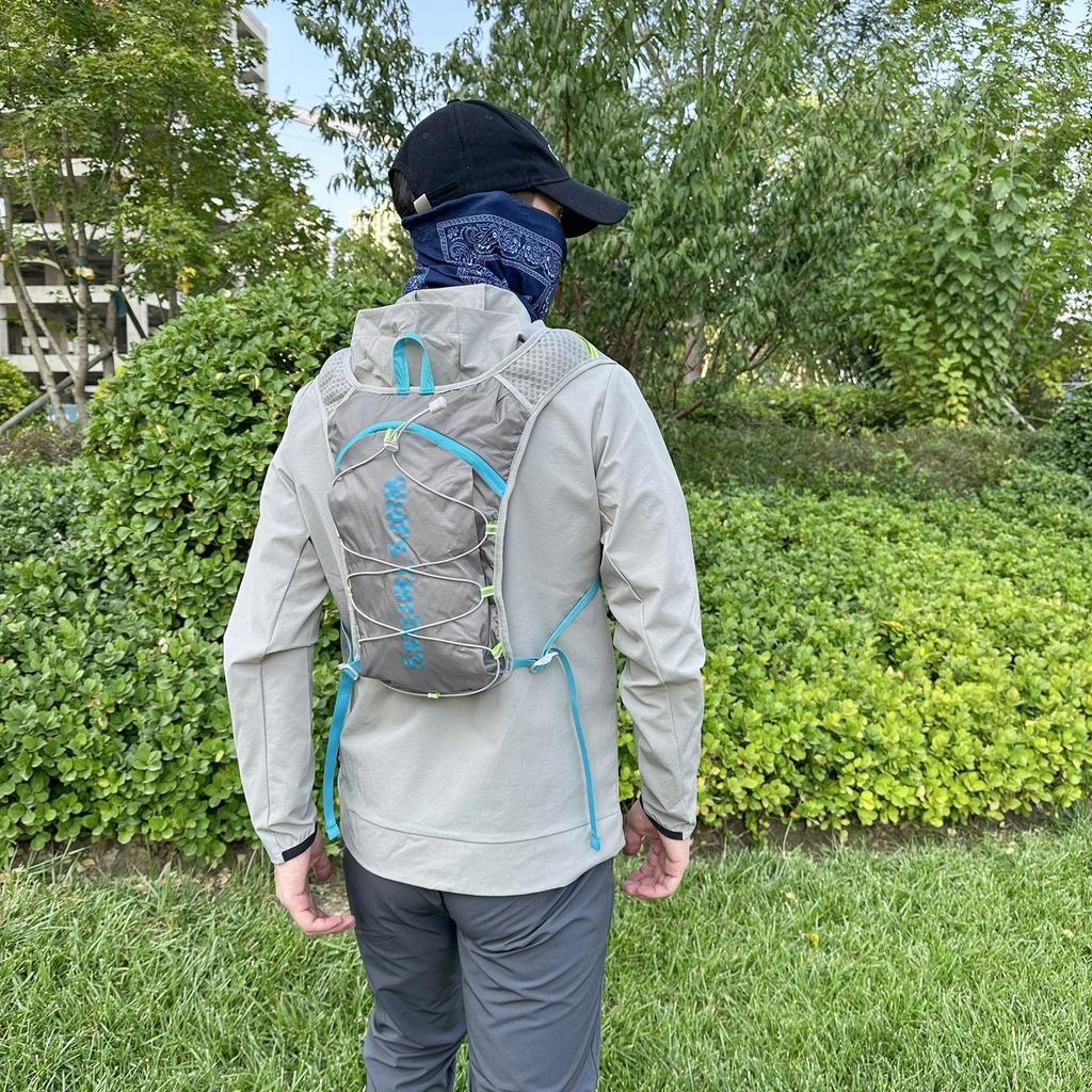 Running Hydrating Vest Backpack Ultralight Hydration Jogging Vest Men Breathable   Bag Water Bottle 500ML