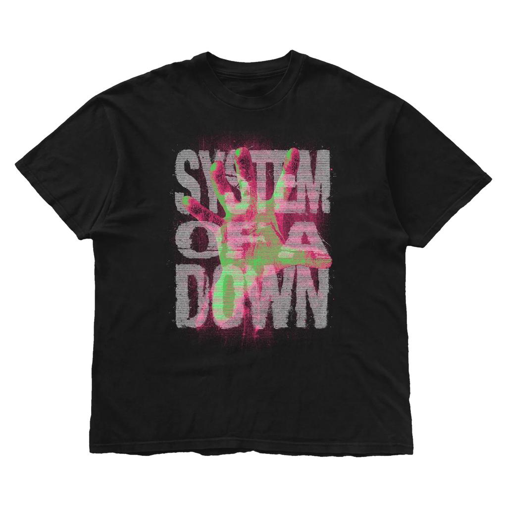 System Of A Down Toxicity Vintage Album T-Shirt Nu Metal Rock Band Black Unisex Oversized Casual T-shirt