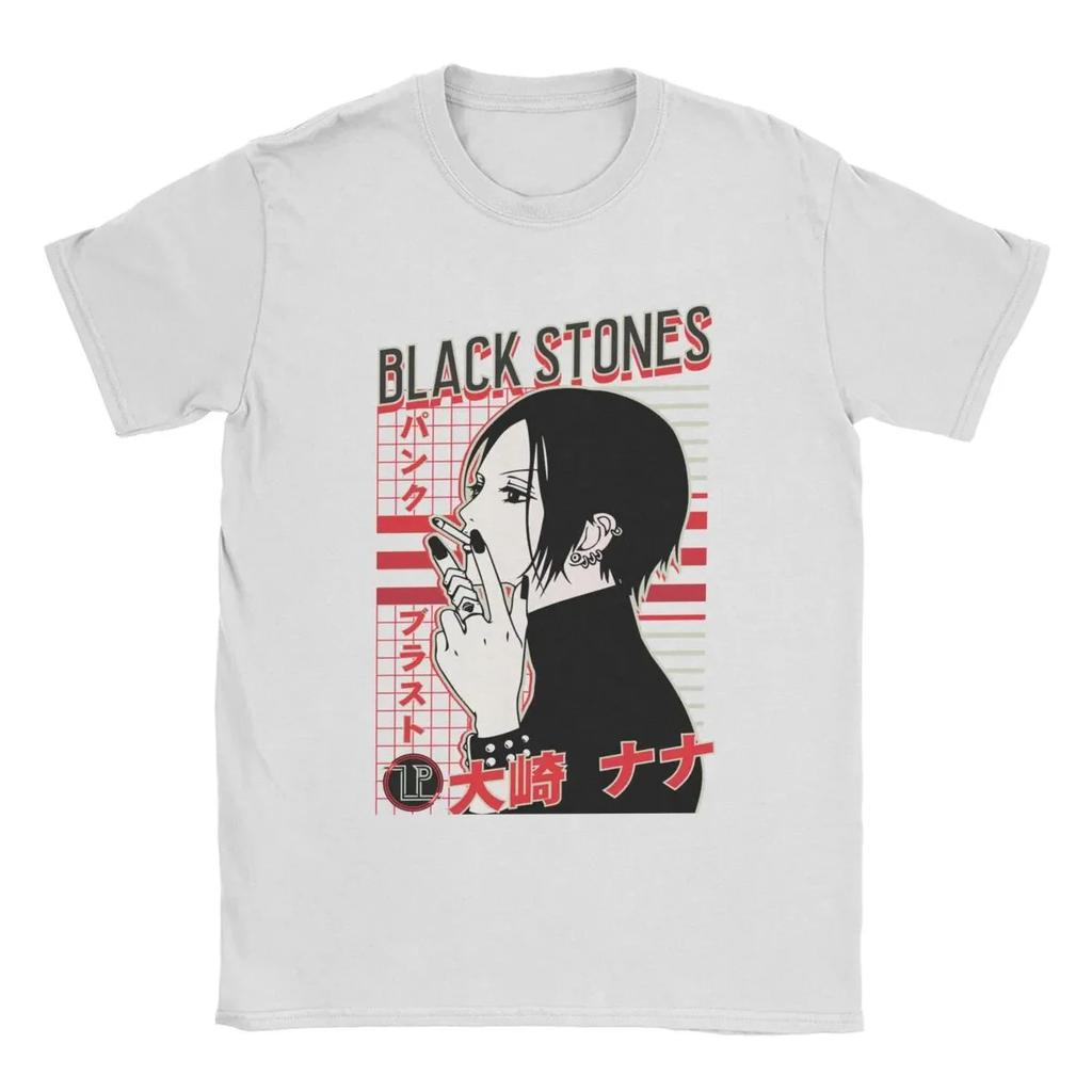 Japanese Anime Nana Osaki Pattern Printed Tshirt 2026 Summer Unisexs Womens Oversized Tshirt Fun Shirt Y2K Hiphop Fashion Top