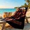 Galatasaray Personalized Name Beach Towel Super Soft Absorbent