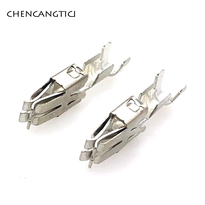 

10 шт. 6,3 мм серии автомобильные соединители проводов 926965-1 неизолированные женские обжимные клеммы DJ6218B-E6.3B