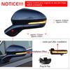 For Ford Fusion Mondeo USA Version 2013-2020 LED Dynamic Turn Signal Light Side Mirror Sequential Lamp Blinker Indicator