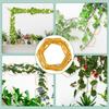 18Pcs Climbing Chain Trellis Metal Hexagonal Wall Hanging Trellis with Hook Rustproof Plant Vine Support Kit Garden Wall Trellis