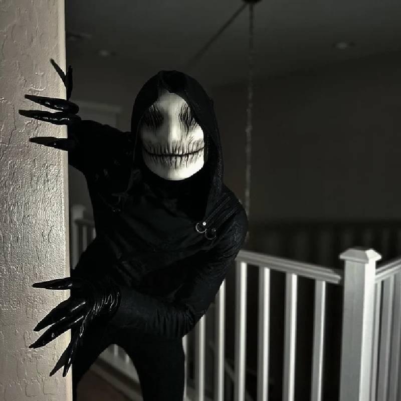 Spooky Halloween Ghost Latex Mask For Costume Parties Cosplay Accessories And Props