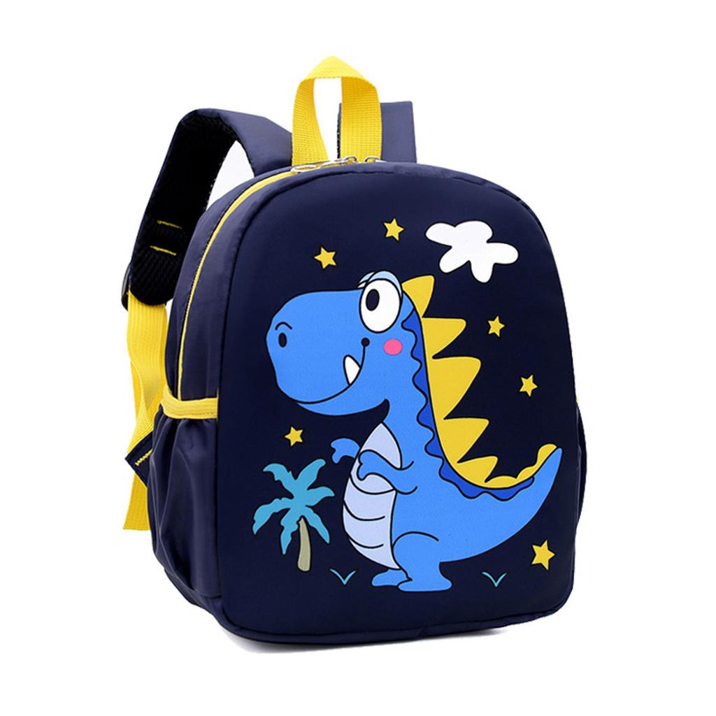 Kids Backpack Waterproof Lightweight Breathable Large Capacity Cartoon Children School Bag for Boys Girls Navy Blue
