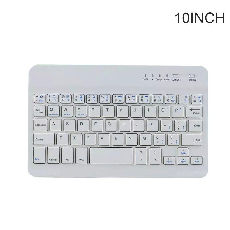 7/9/10 Inches Wireless Bluetooth Lightweight Rechargeable Keyboard Travel Keypad