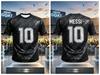2026 Estate Messi #10 Maglia da Calcio Traspirante Asciugatura Rapida Argentina Bambino Abbigliamento Sportivo Casuale Allenamento Uniforme da Tifoso Maglietta