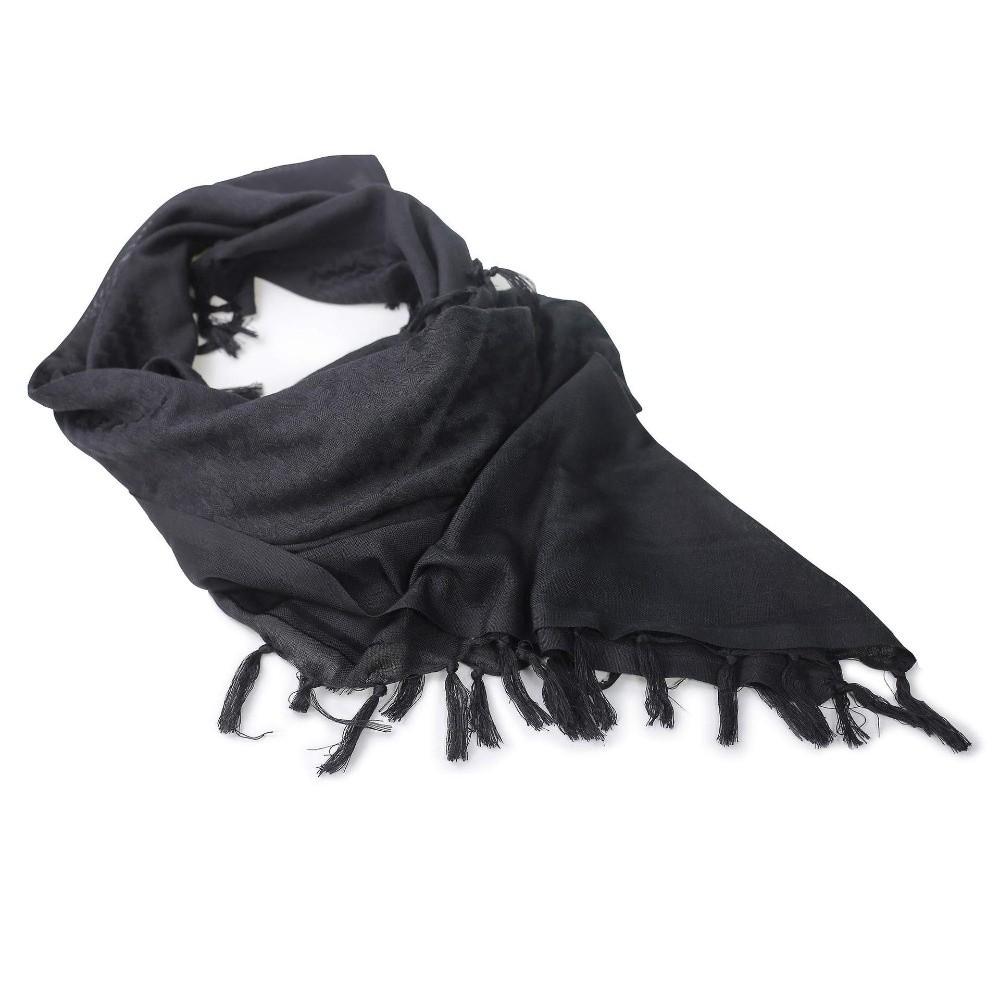 Breathable Tassel Jacquard Square Scarf Durable Neck Gaiter Ideal Gift Neck Wrap Shawl Outdoor