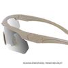 Windproof and sandproof goggles, cross-bow outdoor cycling glasses