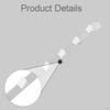 , Shelf Clips, Supermarket Strips, Sales Hanging Strips with 6 Clips. Made of Material for