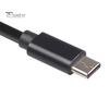 Type-C hann til hunn forlengelseskabel Universal multifunksjonell 480 Mbps USB-C strømforsyning ladeledning