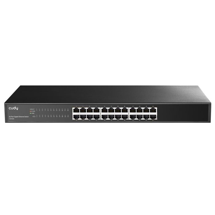 Commutateur - Cudy - GS1024 - 24 ports RJ-45 - Rack mountable - Gigabit Ethernet