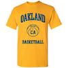 Golden State Classic Basketball Arch - Sports Pride Short Sleeve Shirt