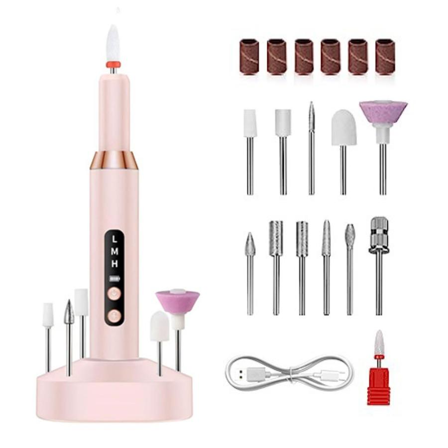 Electric Nail Polisher Drill Bits Professional Nails Grinding Polishing Dead Skin Removal Art Sanding File Pen Manicure Machine