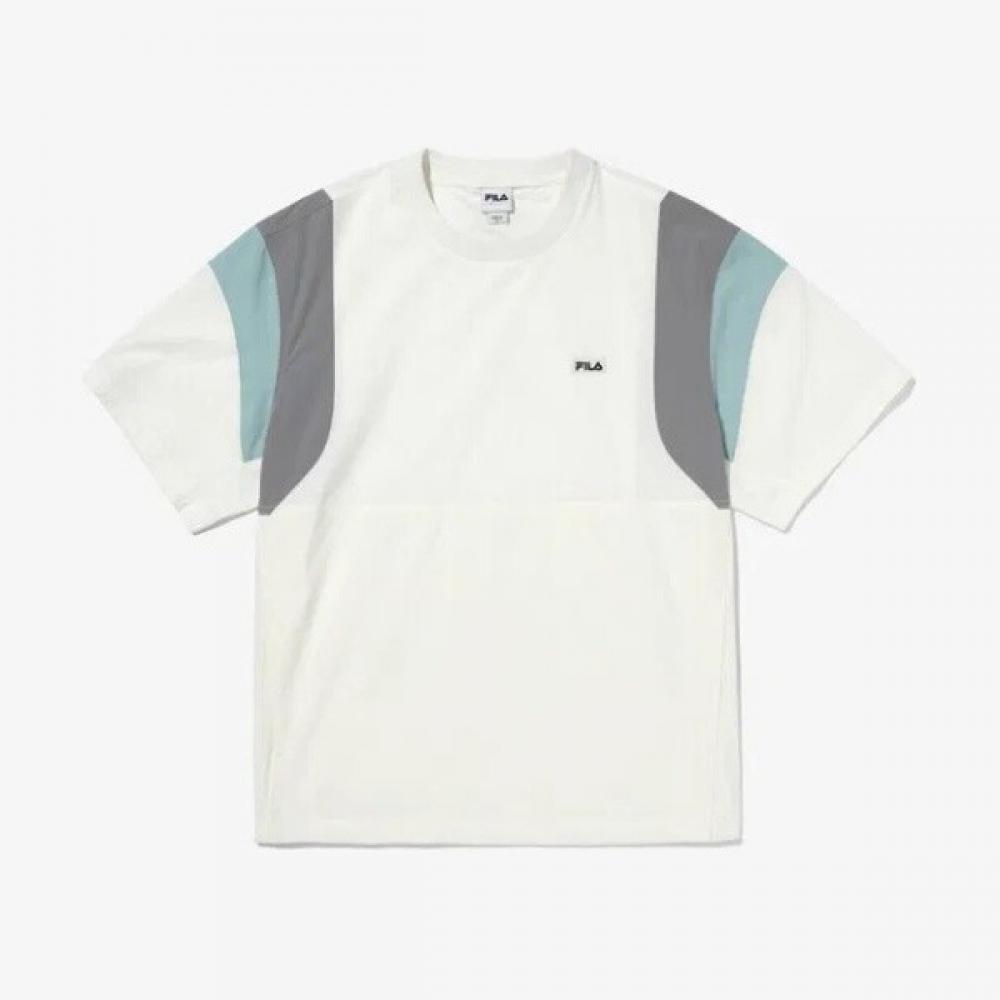 Fila LighTweighT STreTch Colorblock T shirT Fs2rsg2106xowh 95(M)