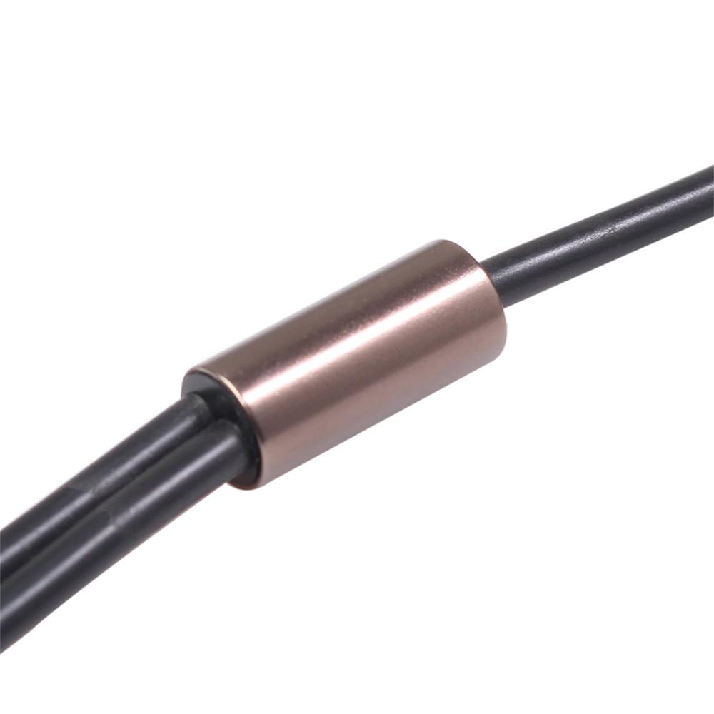 1 x 3.5mm-2RCA Audio Cable 30AWG 2RCA to AUX Cord 2-RCA to 3.5mm Y-Cable Adapter