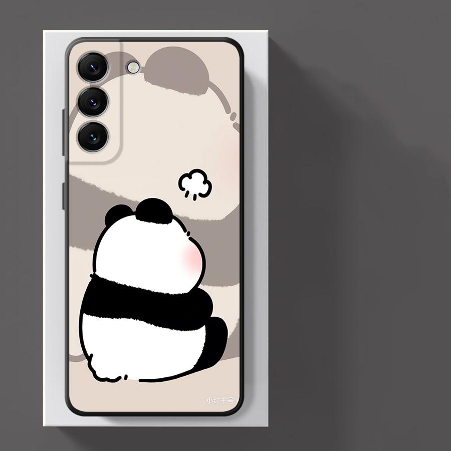 Cartoon Cute Panda Case for Xiaomi Redmi Note 7 8 11 13 Pro Plus 14 10S 9S 11s 12s 10 12 Pro 9 Funda Phone Cover