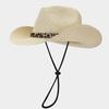 Summer Leopard Print Sun Hat With Wide Brim For Outdoor Beach Travel