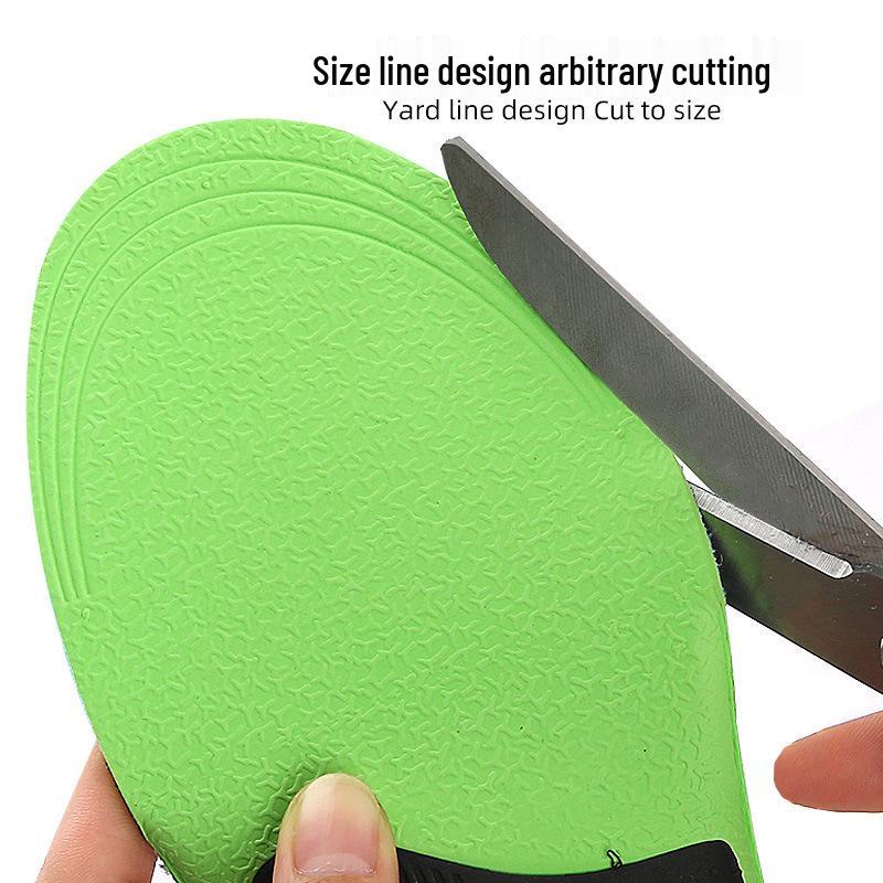 Unisex Orthopedic Sports Insoles for Military Training, Running, and Basketball - TPE Arch Support with High Elastic Shock Absorption