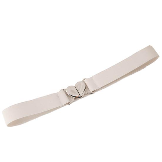 

Женский ремень с гладкими краями, декоративный удобный шикарный женский эластичный ремень с пряжкой для повседневного ношения