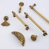 French-Style Vintage Brass Handles For Wardrobe Doors Drawers Cabinets Shoe Cabinets And Furniture In Antique Bronze Color