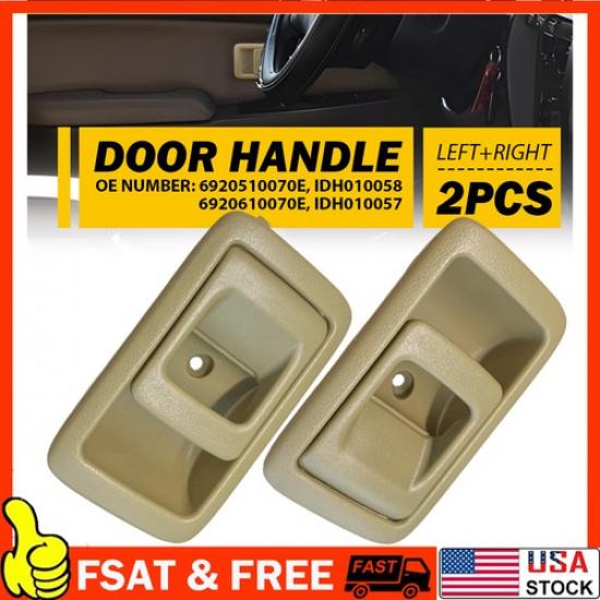 Interior Inner Left Right Door Handles for 1996-04 Toyota 4RUNNER Tacoma