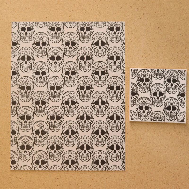 Halloween Theme Series Polymer Clay Transfer Paper DIY Earrings Jewelry Coloring Color Sticker Ceramic Craft Pottery Making Tool