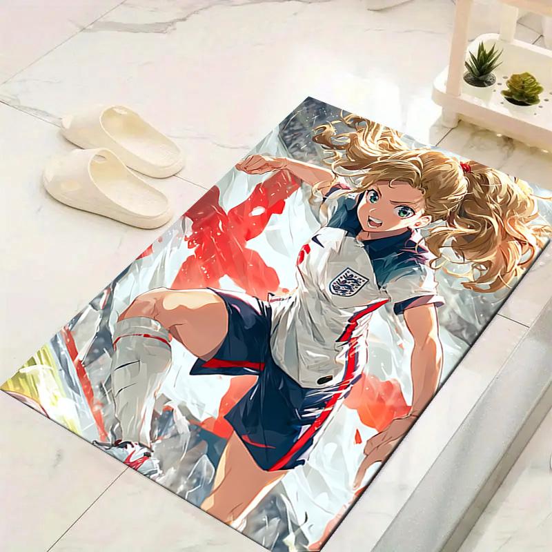 1pc Soccer Dreams Carpet Rug for Bedroom Living Room Decor Sofa Home Game Area Rug Non-slip Floor Mat. DT71501199