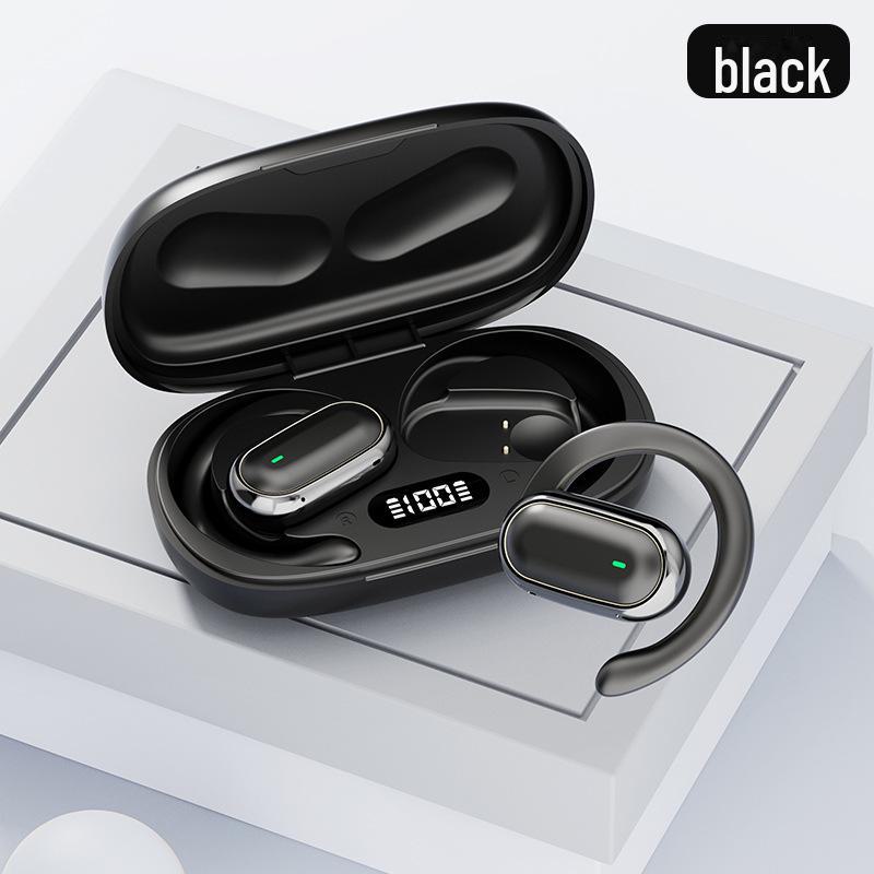 OWS X93 Bluetooth Ear-Hook Headset with Digital Display and Long Battery Life