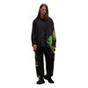 Y-3 Gfx Wrkwr Hip Hop Street Color Block Graffiti Print Casual Cargo Pants Unisex Cargo Pants Black IP7950