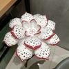 Cuscino Peluche Fiore di Loto Simulato Pianta Succulenta Loto Giocattolo Peluche Ornamento Divano Soggiorno Ornamento Bambola Cuscino Cuscino Premium