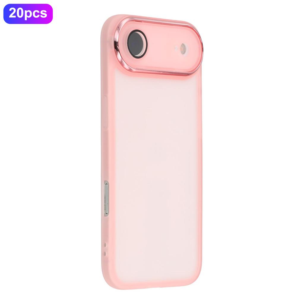 Bulk Purchasing 20Pcs For iPhone 17 Air Case Electroplated Camera Frame TPU Phone Cover Precise Cutouts