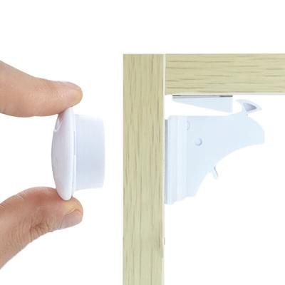 5 pezzi/set serratura magnetica per mobili per cassetti, protezione multifunzione per bambini, protezione per bambini, serratura per porta dell'armadio, protezione invisibile