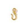 5 Pcs 304 Stainless Steel Tail Connection Hook Clasps 18k Gold Plated Fish Dragon Head For Diy Necklace Bracelet Charm Jewelry
