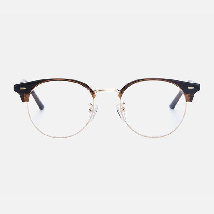 Byumaeb Master_Modern Round Browline Frames