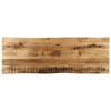 VidaXL Tabletop Live Edge 110x40x2.5 Cm Raw Mango Wood, Wooden Tabletop, Side Table Top, 370661