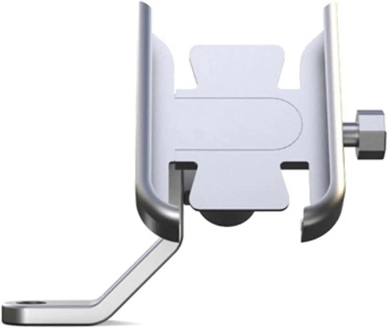 

Универсальный металлический держатель для телефона для мотоцикла Алюминиевый сплав Нескользящий кронштейн GPS-клипса Регулируемая подставка для телефона Аксессуары для мотоцикла