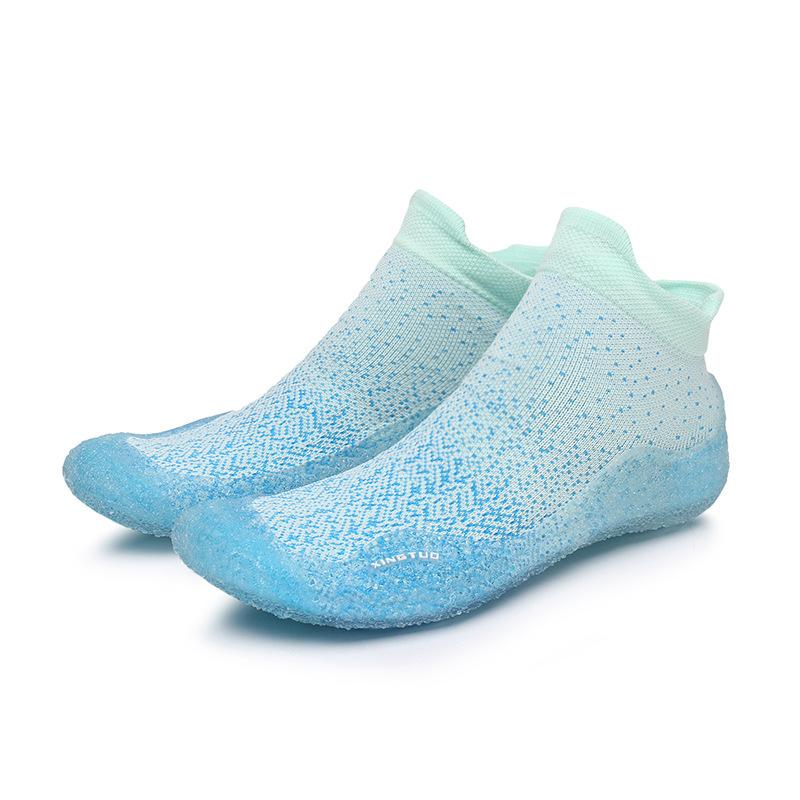 Outdoor-Wasserschuhe für Männer und Frauen, schnell trocknend, Barfuß-Aqua-Socke, Indoor-Fitnessstudio, sportliche Sportschuhe, rutschfeste, weiche Aqua-Schuhe, Strand, Pool, Surfen, Yoga, Wandern