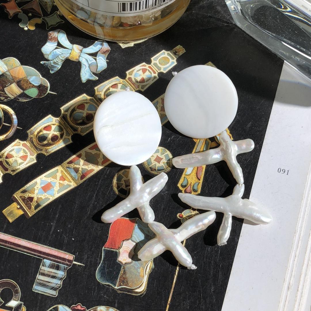 ветровка с барочными изысканными модными чистой атмосферой универсальные серьги-клипсы ear clip