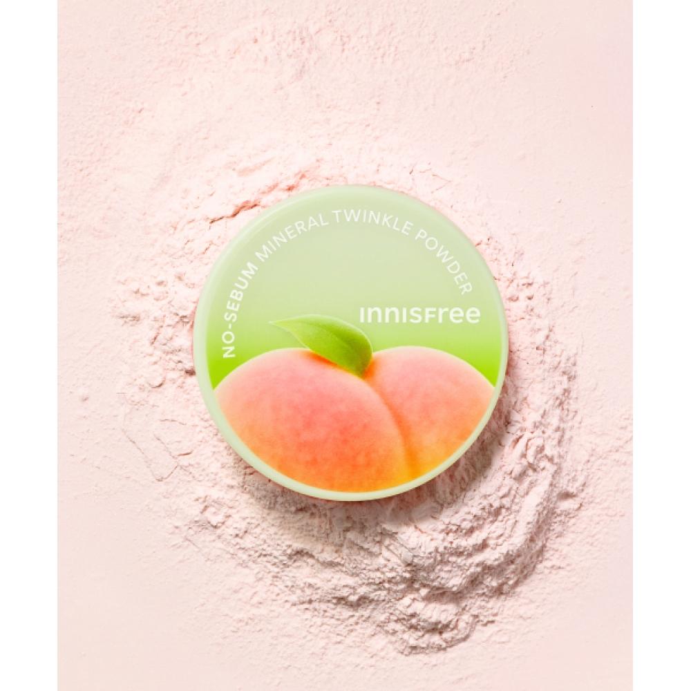 

Минеральная пудра Innisfree No Sebum с ароматом персикового цветка, 5 г, 1 шт. FREE