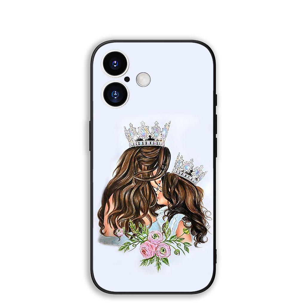 

for Samsung Galaxy Note 20 Ultra 10 8 9 S10 Plus Lite S8 A70 A24 A25 A37 A57 A51 A7 Case Baby Girl Mom Family Boy Woman Galaxy Note10+