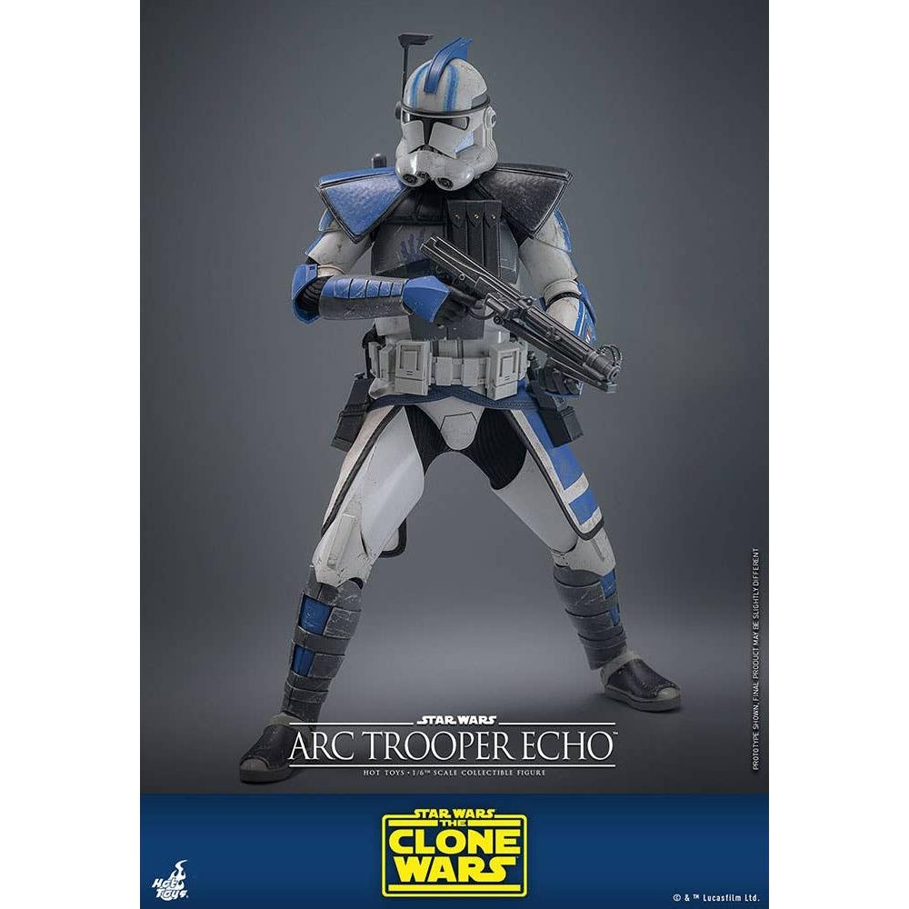 Star Wars 1 6 Television Masterpiece Scale Fully Poseable Figure  Arc Trooper Echo
