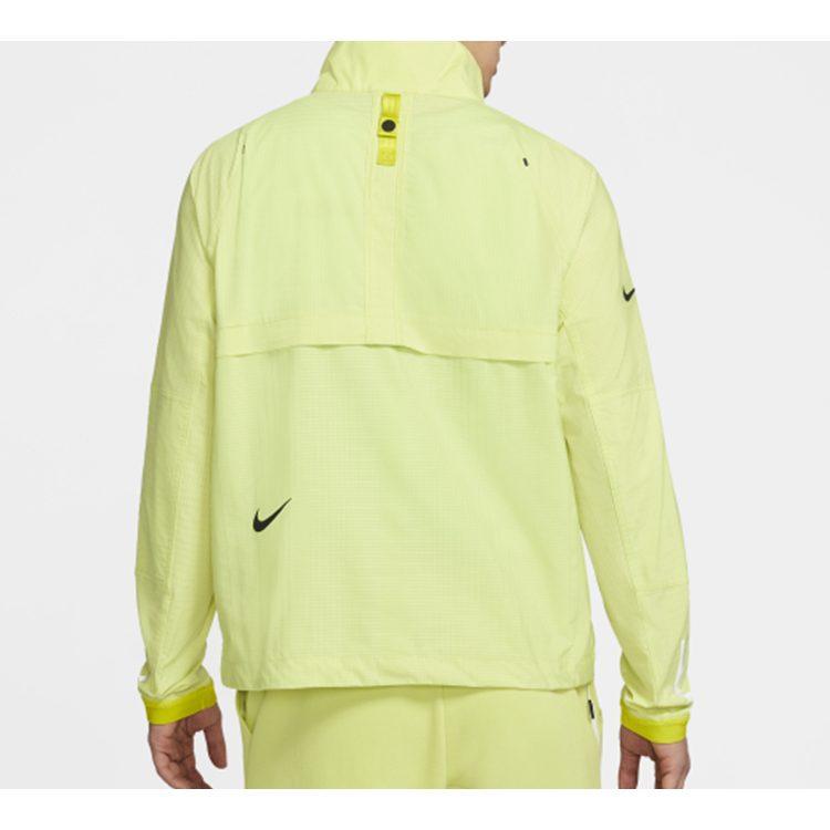 Nike Breathable Windbreaker Jacket Men's Neon Green CK0711-367