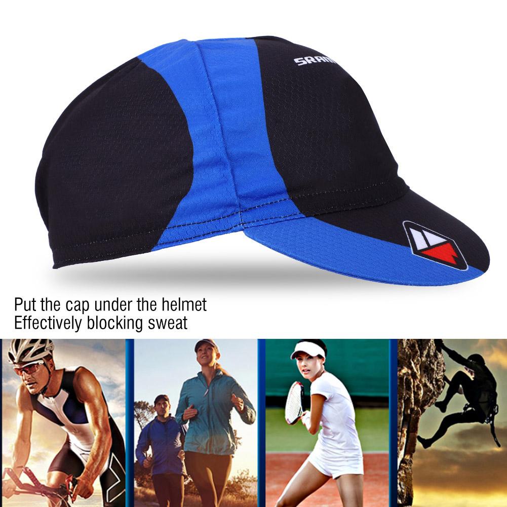 Outdoor Sports Bicycle Breathable Hat Cap Quick Dry Bike Cycling Sunhat Blue