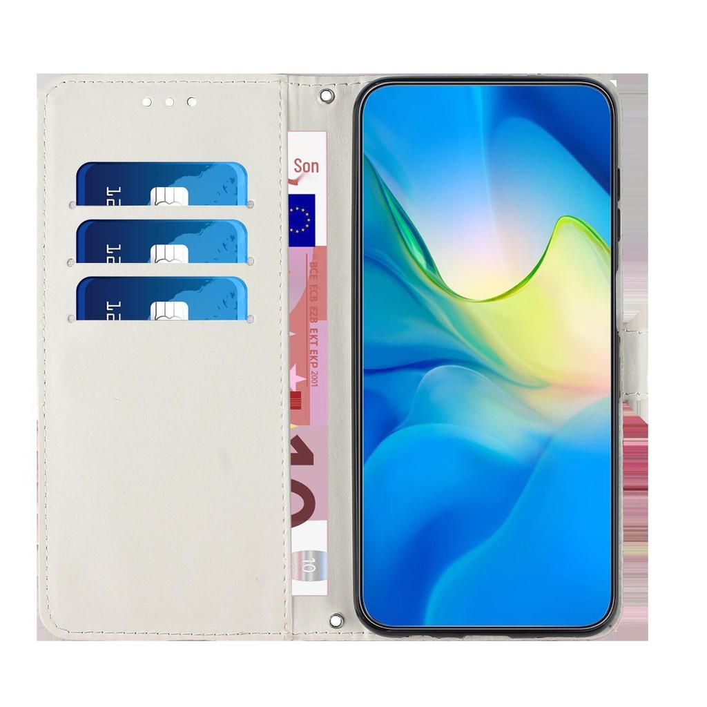 INFINIX GT 50 PRO 5G Painted Marble Leather Flip Case with Card Holder