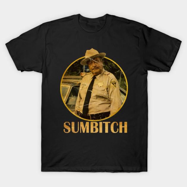Asian Size Men Black Print T-shirt Sumbitch No-Cut Print Cotton Tshirt M