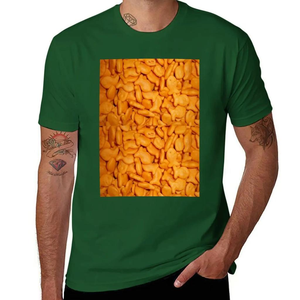 Goldfish T-Shirt Quick Drying Aesthetic Clothes Quick-drying Workout Shirts for Men